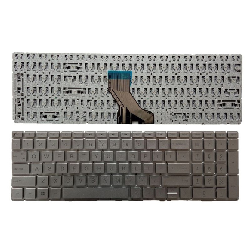 Btsg Original Layout Keyboard Laptop US Pengganti HP 15-DA 15-DB 15-DX 15-DA1005DX 15-DA0002DX Tanpa Bingkai