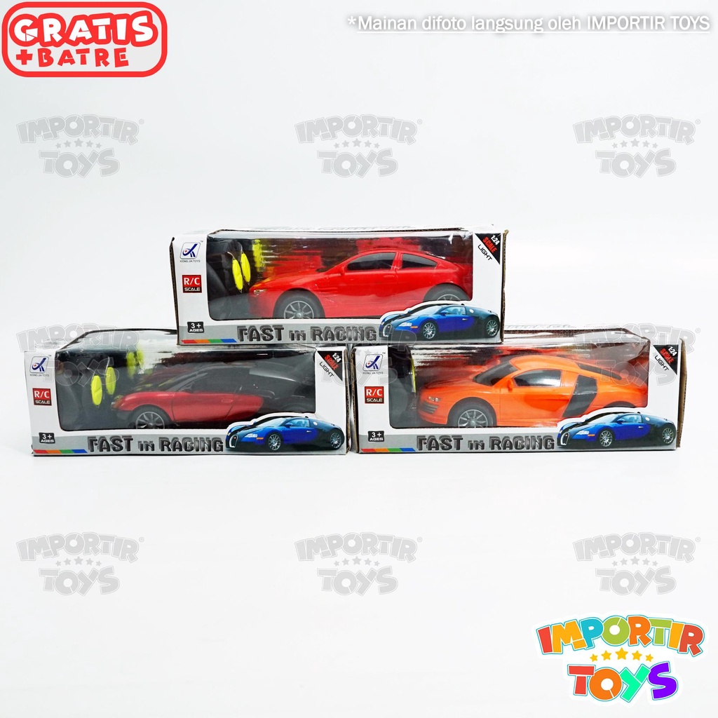 Mainan Super Car Remote Control Fast in Racing Skala 1.24