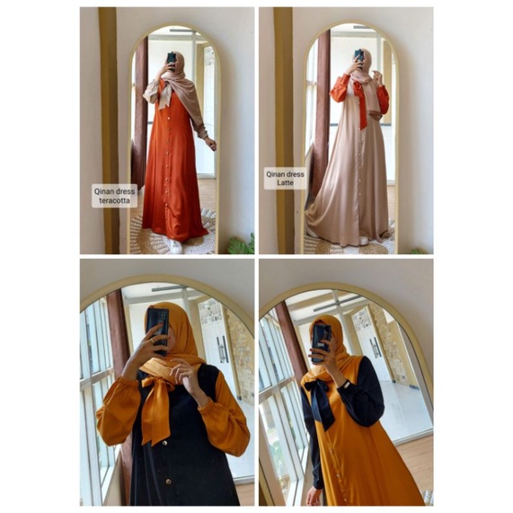 dress ory by ELZEIMA/gamis twill ELZEIMA