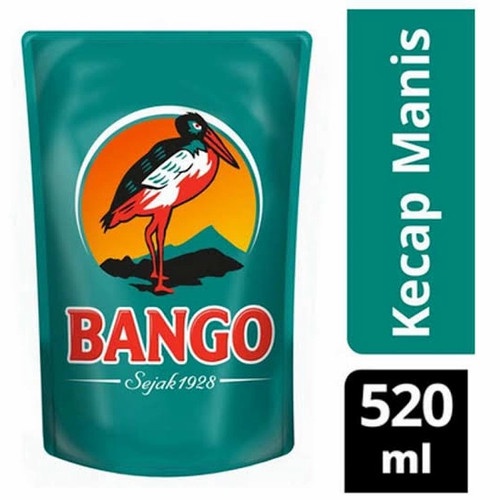 

Kecap Bango 520 ml ( Pouch / Refil )