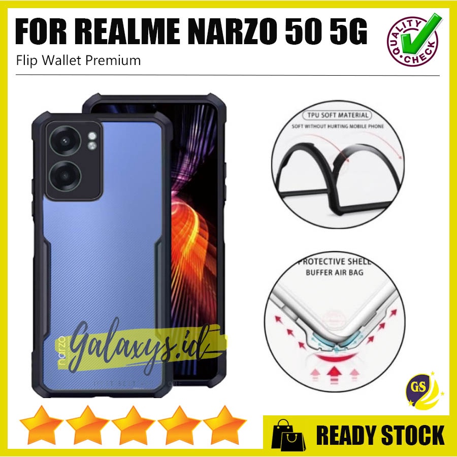 Case Ipaky Bumper Oppo A17 A17K A77S A57 A16E A16K A55 4G 5G REALME C33 NARZO 50 5G 2022 Camera Protection Case Armor Fusion Shockproof Premium Transparan Casing Mika