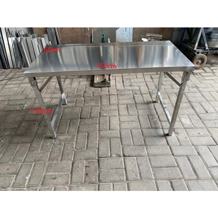 Meja Bar Meja Stainless Lipat (Mt 169)