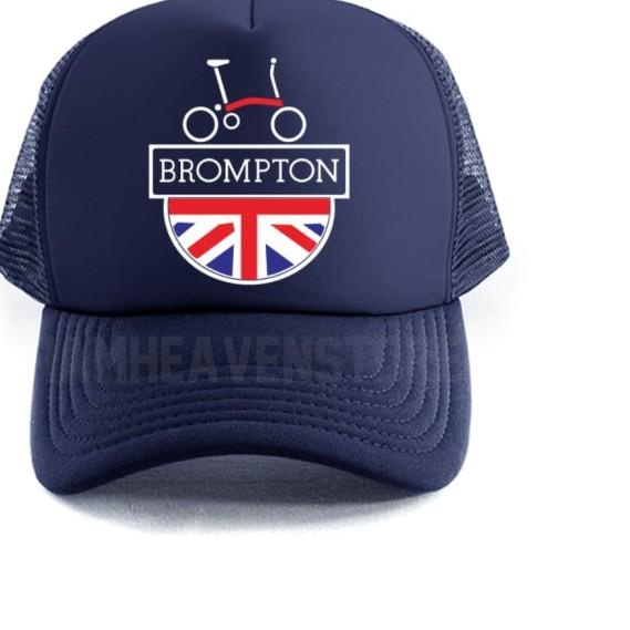 cycling cap brompton topi trucker