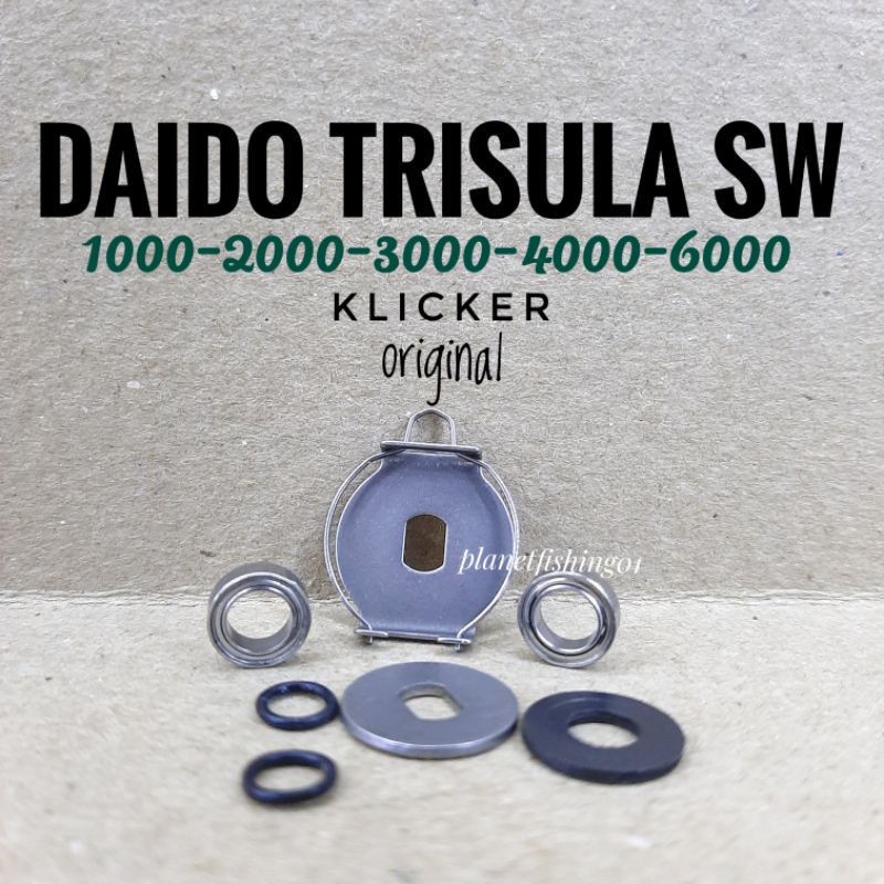New klicker daido trisula sw 1000 2000 3000 4000 6000 / kliker daido trisula sw / part daido / reel