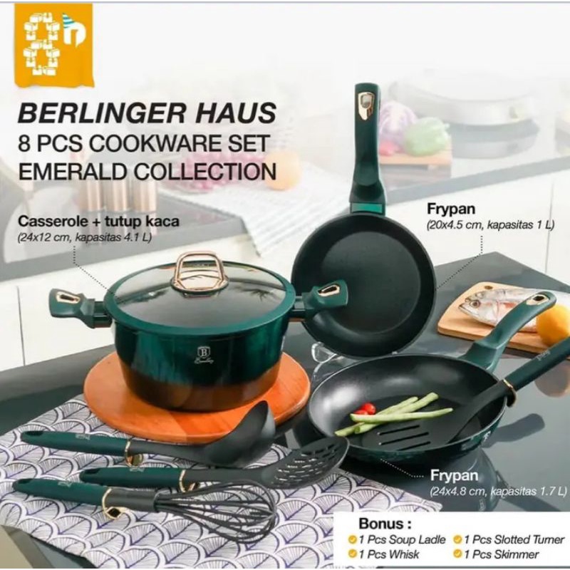 Alat masak panci set cookware sultan berlinger haus