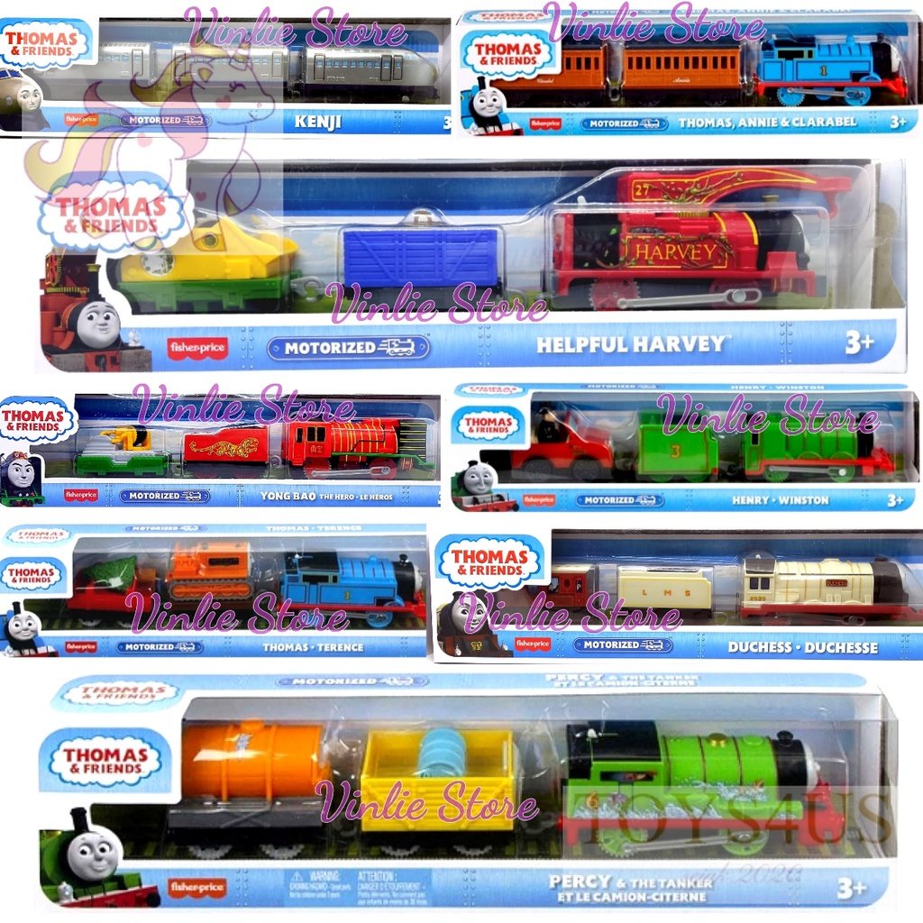 Toys4Us - THOMAS & FRIENDS - THOMAS AND FRIENDS TRACK MASTER - MAINAN KERETA API THOMAS MOTORIZED  h