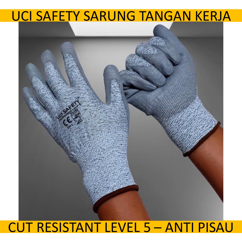 Jual Anti Gores Hand Gloves Anti Licin Anti Slip Anti Iris Coating ...