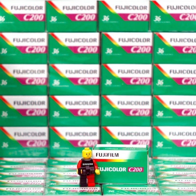 Fujifilm fuji c200 japan - roll film 35mm fujicolor jepang
