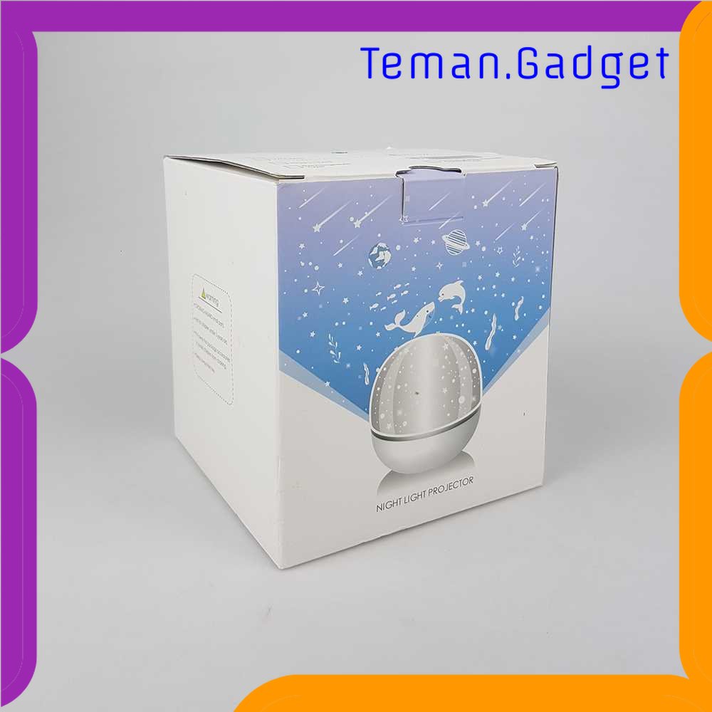 TG-LMP ZPAA Speaker Bluetooth + Lampu Tidur Proyektor + Remote - WH-E02