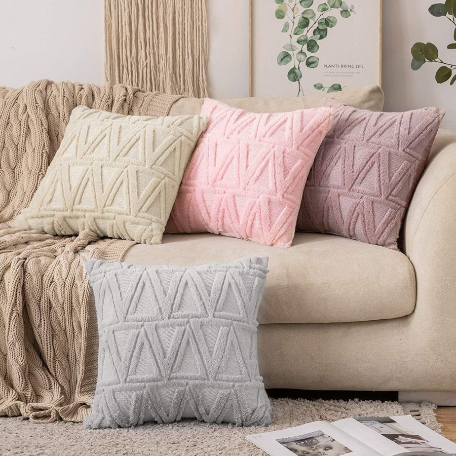 Nordic Pillow Cushion Cover / Sarung Bantal Sofa Kursi Tebal Halus