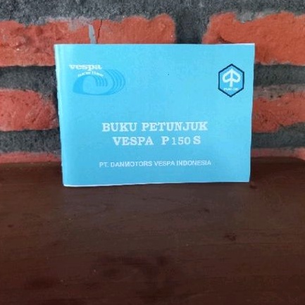 buku manual book buku petunjuk pemakaian perawatan pemilik vespa PS REPRO