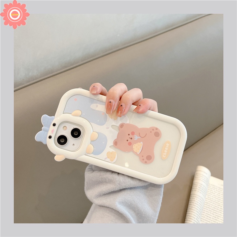 Soft Case Desain Kartun Kelinci 3D Untuk Realme C15 C25 C12 C25s C21 C35 C31 C21Y C11 C30 C25Y C17 Realme 7i 5 5i 5S 6i C3 C25Y C20 C21I 921