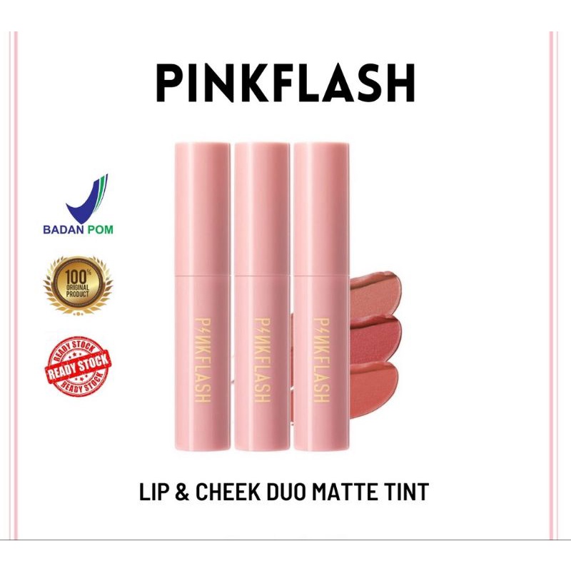 PINK FLASH LIP &amp; CHEEK DUO MATTE TINT