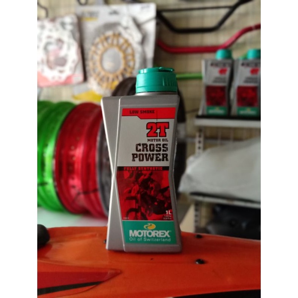 oli mesin motor trail 4T crosspower motorex