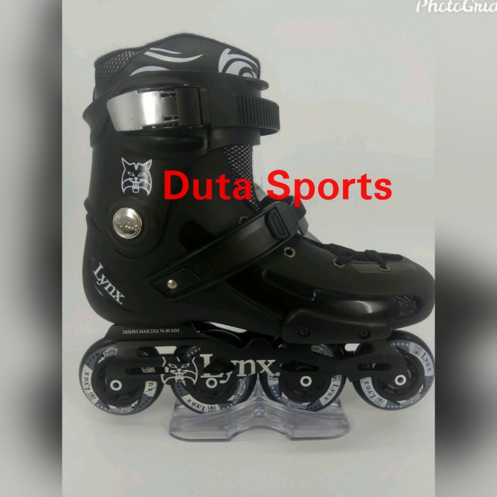 SEPATU RODA LYNX BLACKEN SLALOM INLINE SKATE