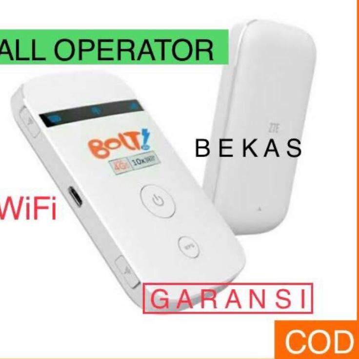 Termurah Modem Wifi 4G ALL OPERATOR Mifi Bolt ZTE MF90 UNLOCK