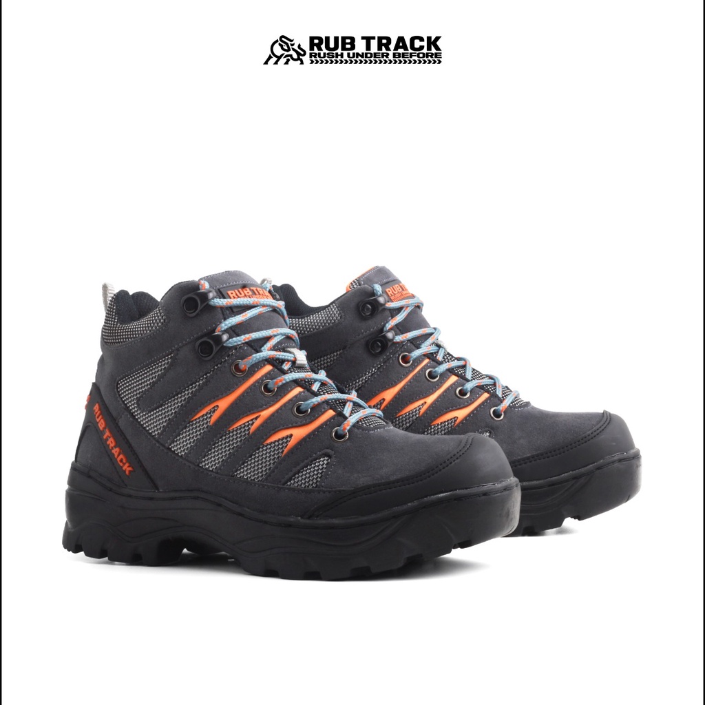 RUBTRACK - Sepatu Gunung Pria Wanita | Teon 36 - 43 Top Lokal Brand Sepatu Boots Motor Touring Tracking Hiking Gunung Olahraga Outdoor