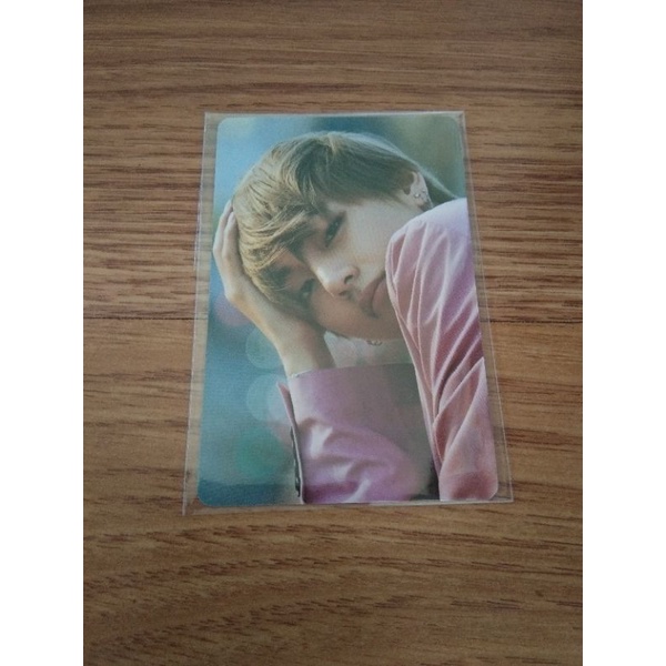 PHOTOCARD PC V KIM TAEHYUNG BTS DICON 101 OFFICIAL