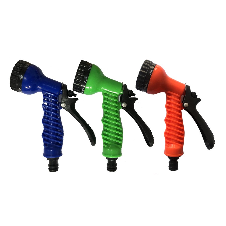 SELANG AIR BENANG TRANSPARAN ANTI TEKUK 5/8 + SPRAY 7 VARIASI SET