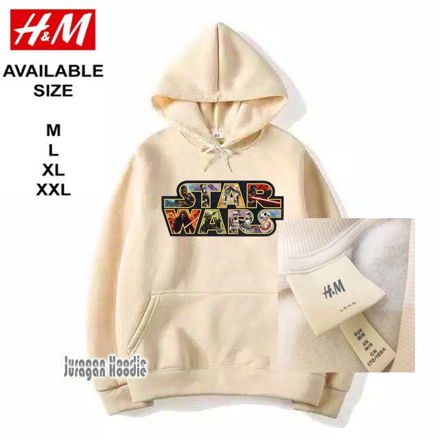 Jaket Hoodie Star Wars H*M USA Full Label  / Sweater Hoodie Nasa Star Wars Marvel Avengers Pria Wanita Terbaru