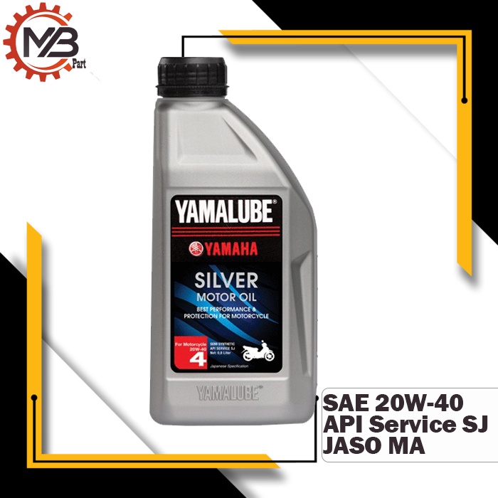 Oli Motor Yamalube Silver 800ml Motor Bebek 4Tak Oil Mesin 4T 0,8 ML