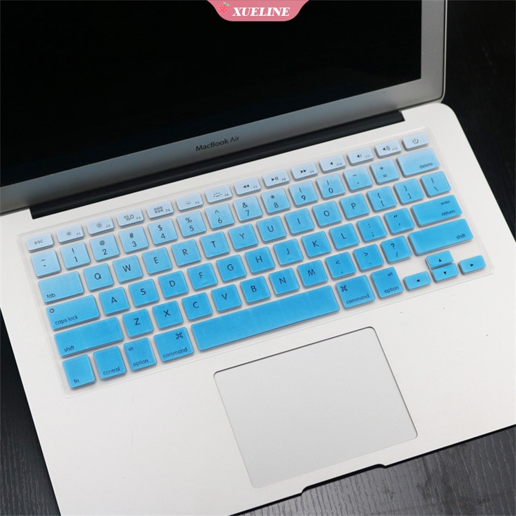 Film Pelindung keyboard Bahan TPU Transparan Ultra Tipis Tahan Debu Tahan Air Untuk Macbook Pro Air A1466 A1466 A1502 13 inch