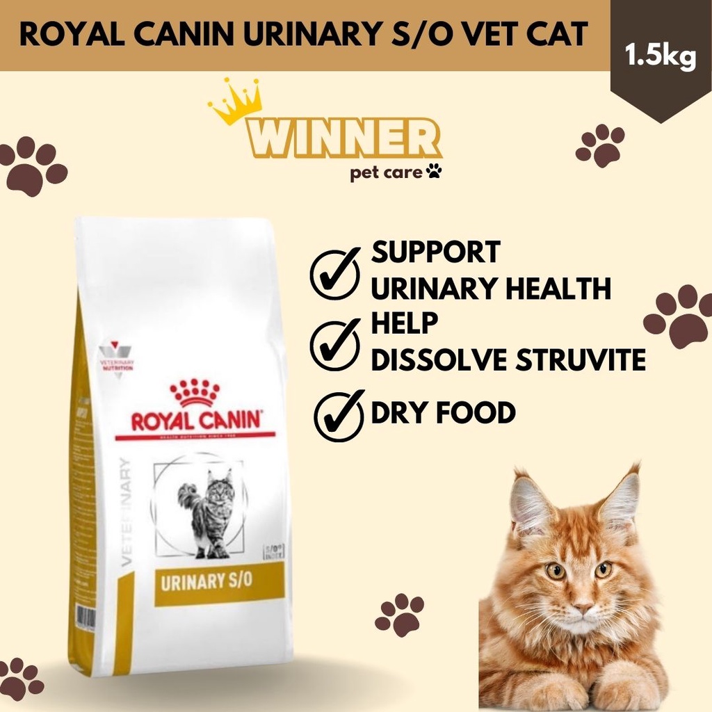 Royal Canin Urinary SO Vet Cat Food Freshpack 1.5kg