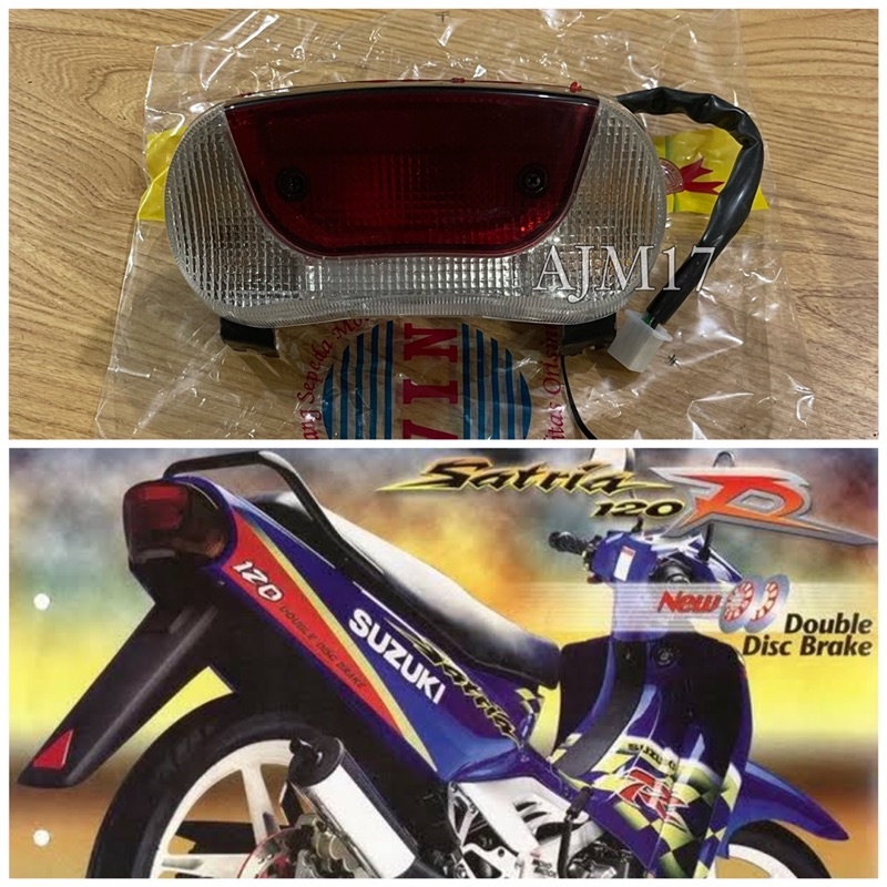 WIN STOPLAMP LAMPU STOP BELAKANG MOTOR SATRIA KOTAK LUMBA TORNADO SHOGUN 2T