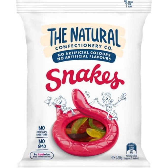 

TERLARIS The Natural Candy jelly Snakes 200gr permen /PERMEN LUNAK/PERMEN VIRAL/PERMEN MILO/PERMEN YUPI/PERMEN JADUL/PERMEN KARET