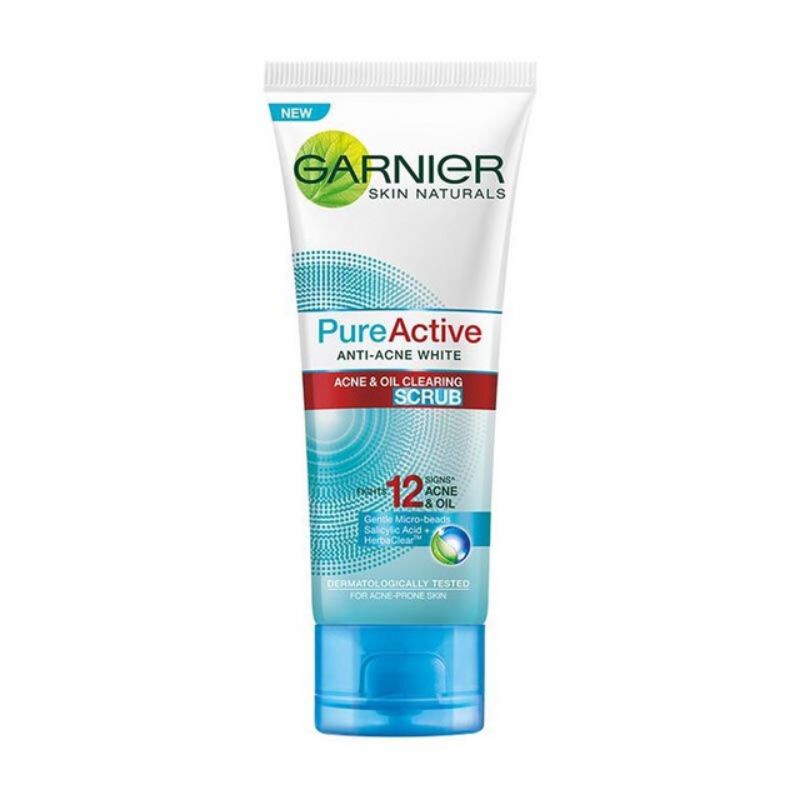 Garnier Pure Active Acne &amp; Oil Clearing Scrub - 100 ml