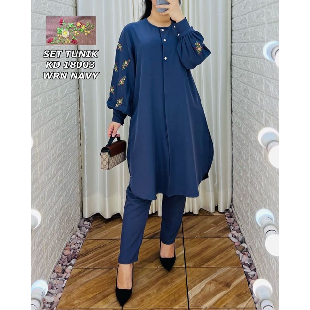 SETCEL TUNIK P0LOS BORDIR EXCLUSIZE 2022