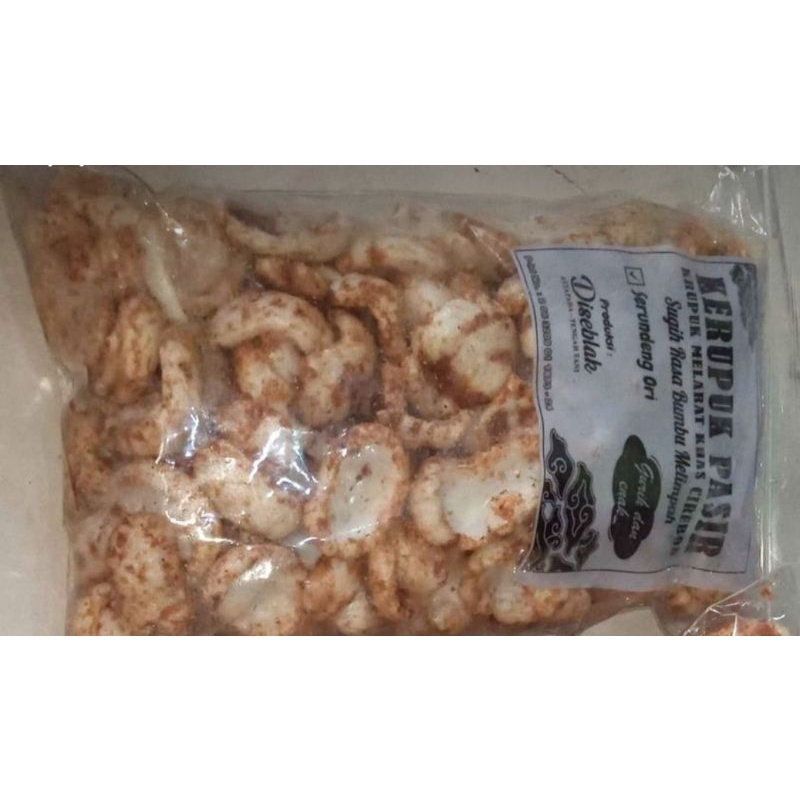 

kerupuk pasir khas Indramayu.