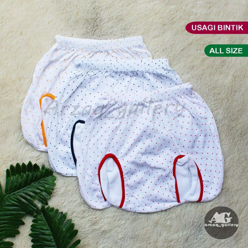 (6 pcs)celana kodok baby  merek Usagi