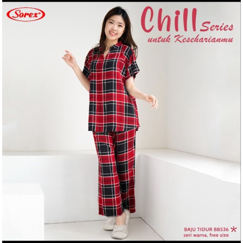 Baju tidur wanita baju santai Sorex BB 536