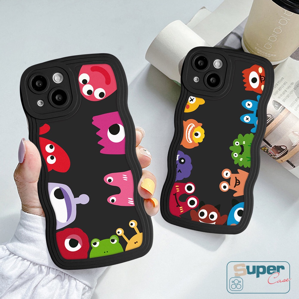 Soft Case Motif Kartun Monster Kecil Untuk Vivo Y20 Y35 Y16 Y02s Y12 Y15s Y11 Y21 Y33s Y15 Y22 Y21s V25 Y25E Y12i Y21 Y15s Y11 Y21 Y20 Y21s Y21s Y21s Y15s Y21s Y22s Y21s