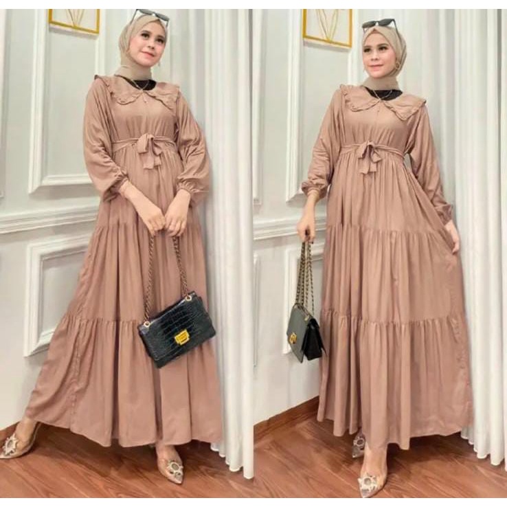 RILLO - Gamis Noora Jumbo ( Busui Friendly)