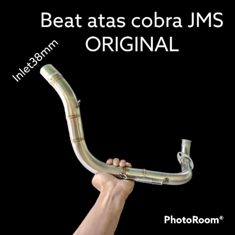 LEHERAN knalpot beat samping cobra inlet 38 mm