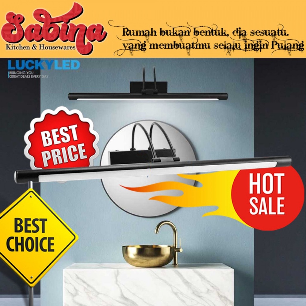 Lampu LED Gantung Cermin Rias Wastafel Kamar Mandi 12W