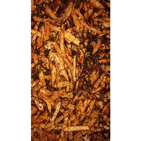 

basreng viral daun jeruk 1kg bumbu melimpah