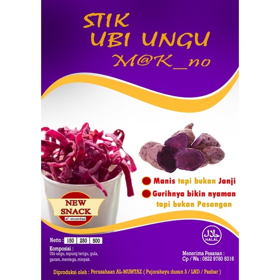 

STIK UBI UNGU