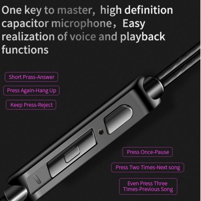 QKZ AK6 Sport Earphone with Mic - Colorful