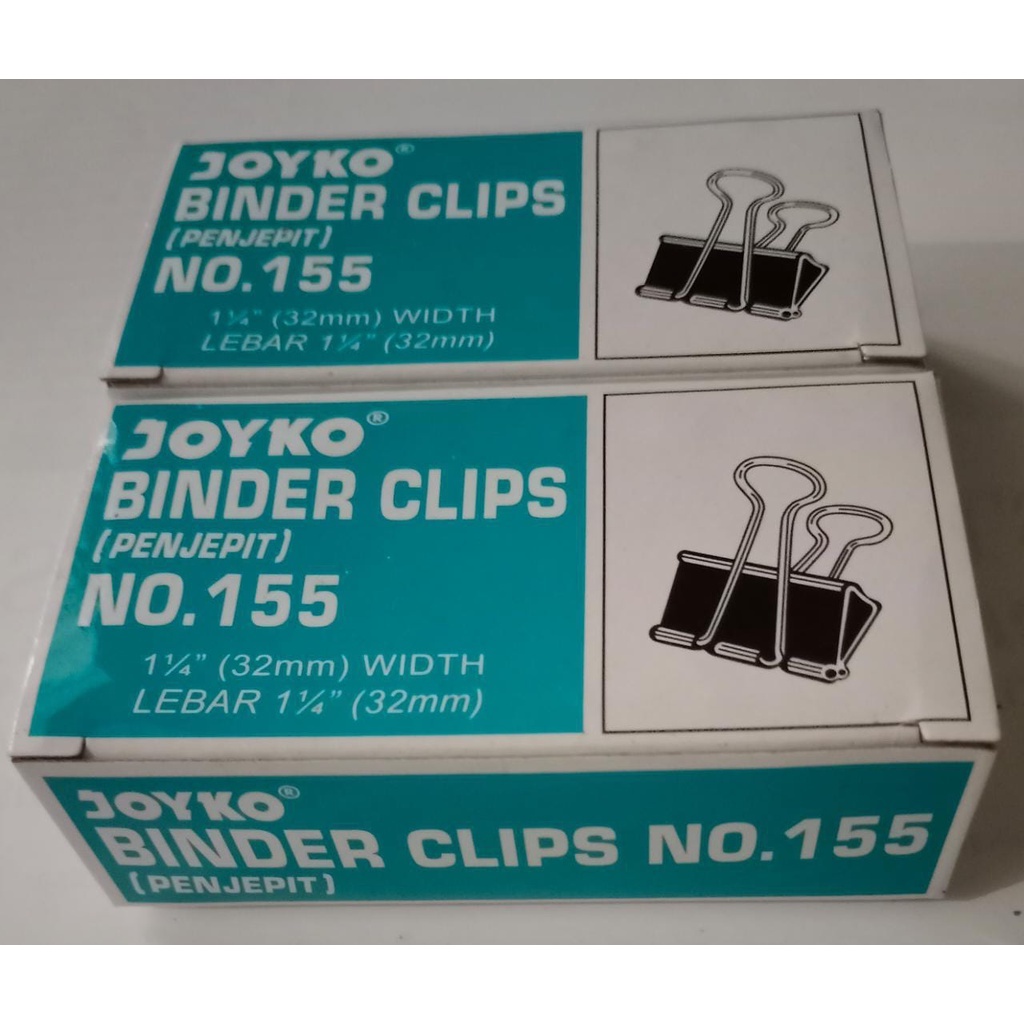 

Binder Clip / Clip Kertas No.155 JOYKO