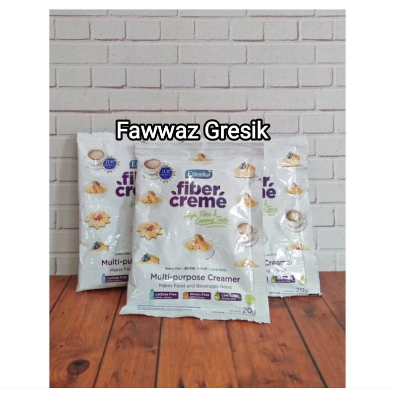 

Fiber Creme 20gr / Ellenka Fiber Creme 20 gr Pengganti Santan