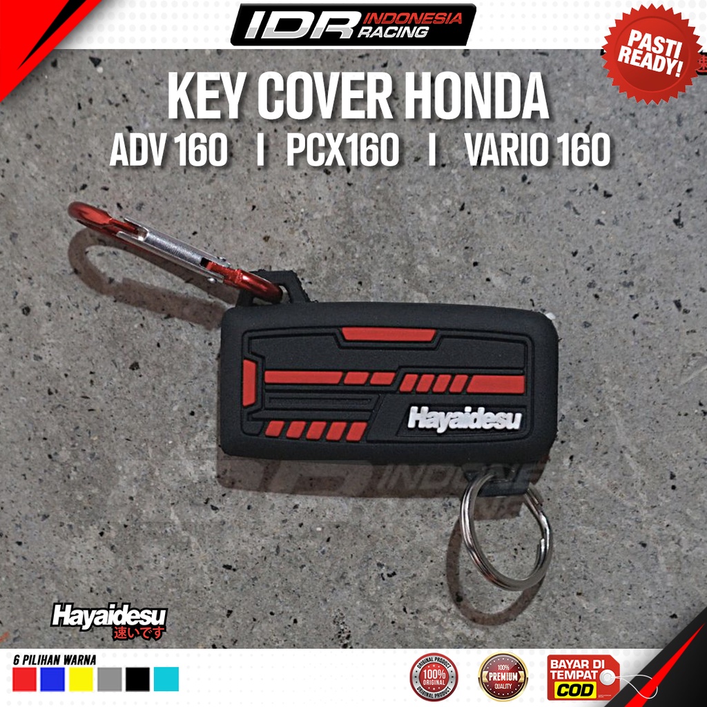 Kondom silikon sarung cover kunci remote motor keyless Hayaidesu Honda VARIO 160 ADV 160 PCX 160 VARIO 125 CBS ISS