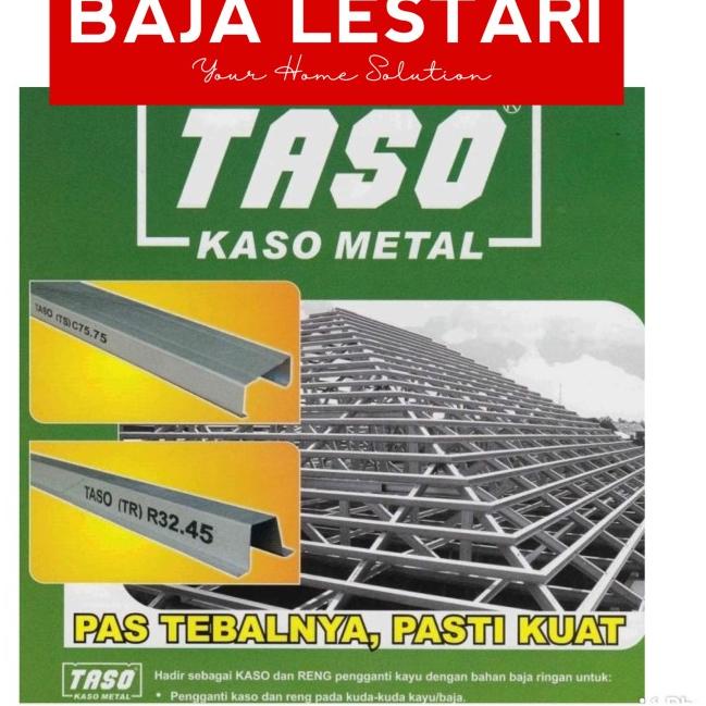Baja Ringan Taso Si Mantap 0.75mm / CNP Baja Ringan - DEPOK