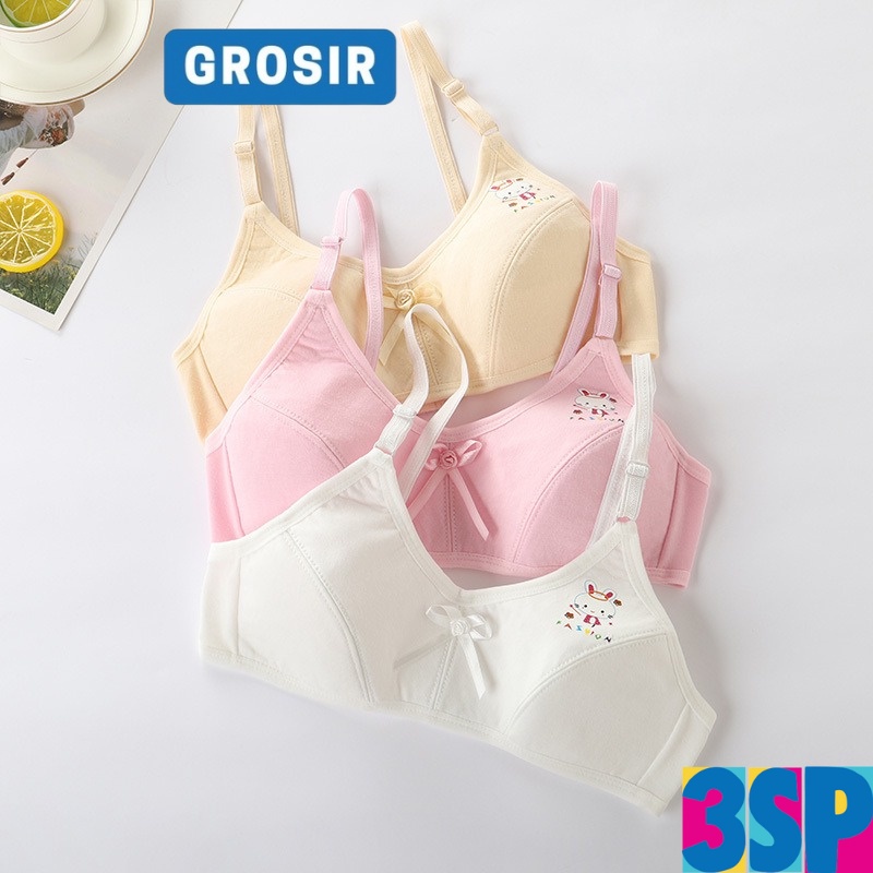 3SP | UWR70 Miniset Bra BH Remaja SD SMP Dengan Pengait Pakaian Dalam Anak Perempuan