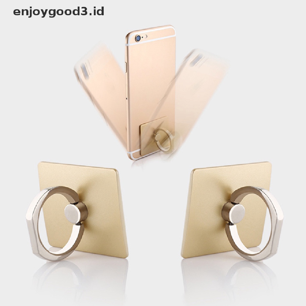 4pcs / Set Cincin Dudukan Ponsel Aneka Desain Untuk Iphone