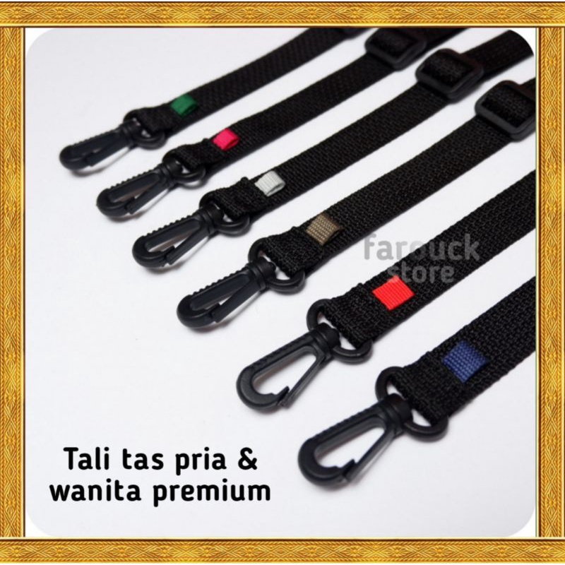 Tali tas pria dan wanita premium tali aksesoris tas murah tali tas harga grosir aksesoris keren tali