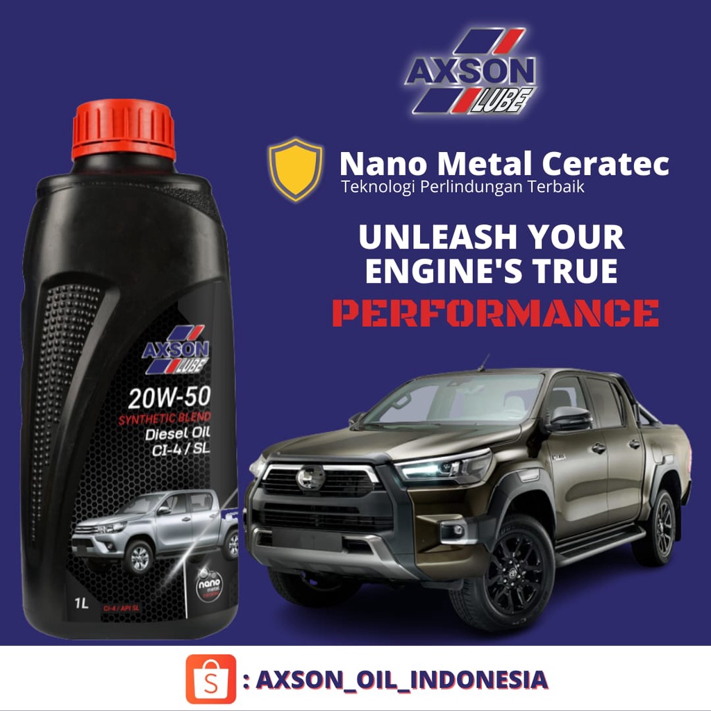 Axson Lube 20W-50 Special Blend Heavy Duty SL / CI-4