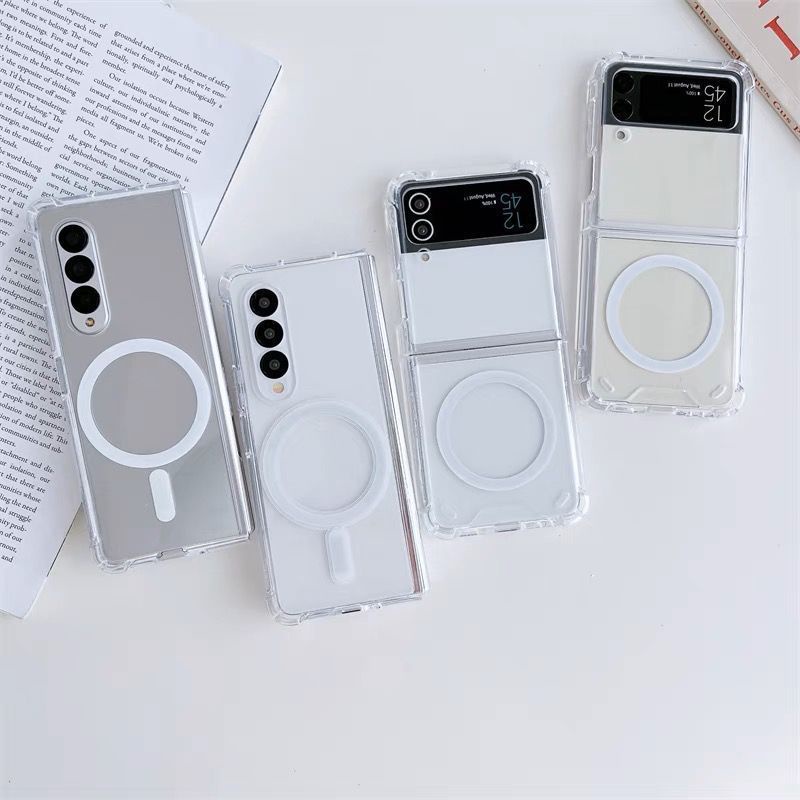 Case MAGSAFE Clear Samsung Galaxy Z FOLD 3 FOLD 4 Z FLIP 3 FLIP 4